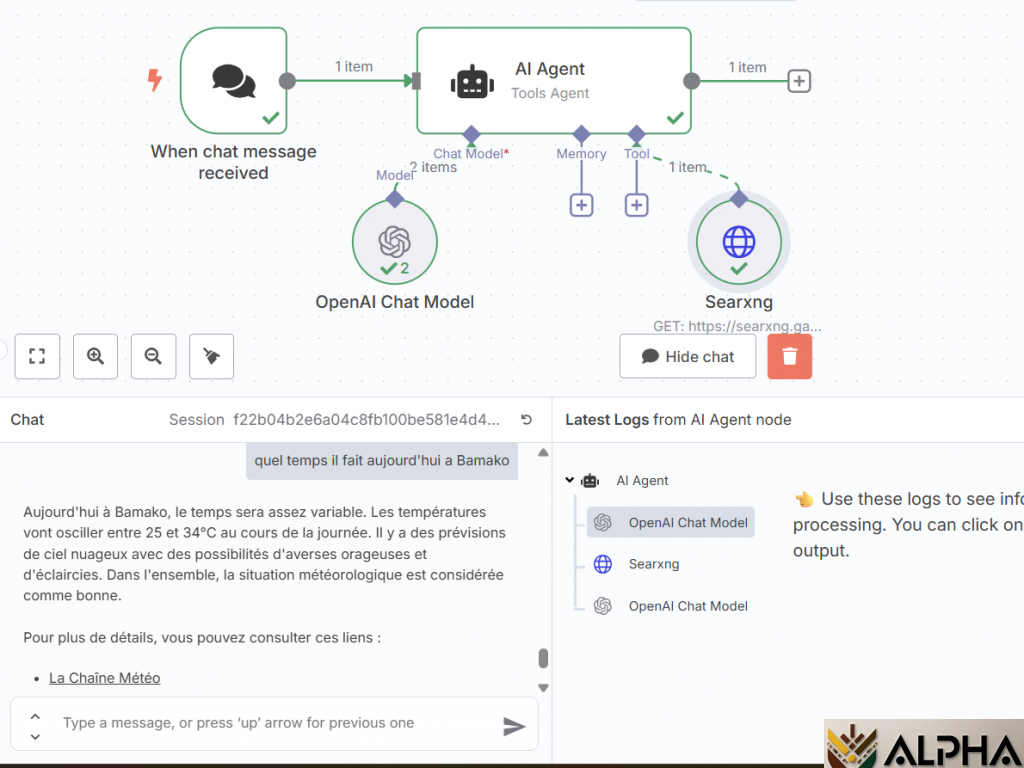 n8n-searxng-1024x768 🚀 Construisez votre propre moteur de recherche intelligent dès aujourd’hui